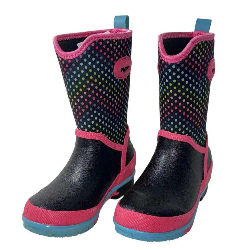 Western Chief multicolor Girls Neoprene Rain Boot SZ/12 - Picture 3 of 15